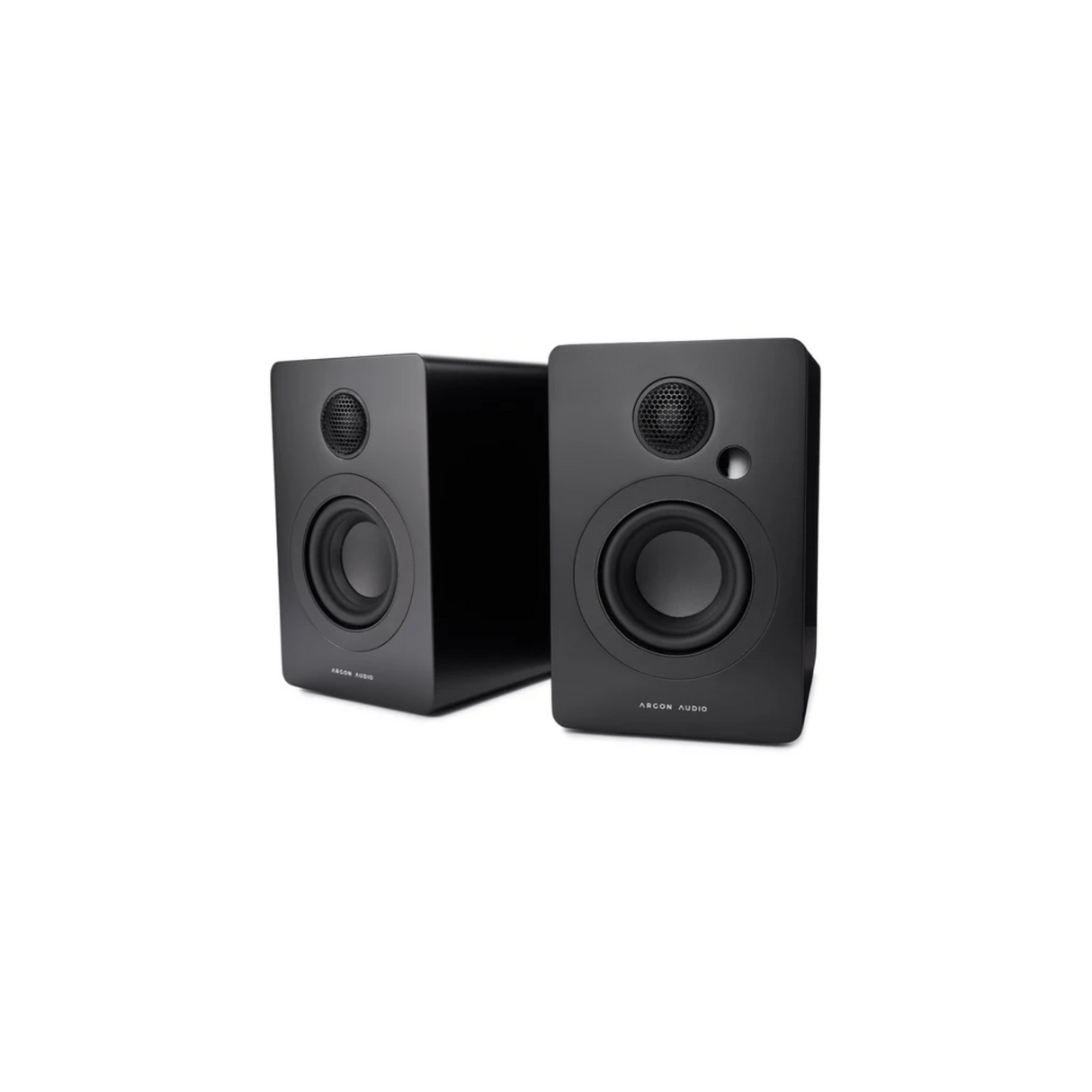 Argon Audio Studie 3 wireless music system Powered Speakers (Pair) (Black)