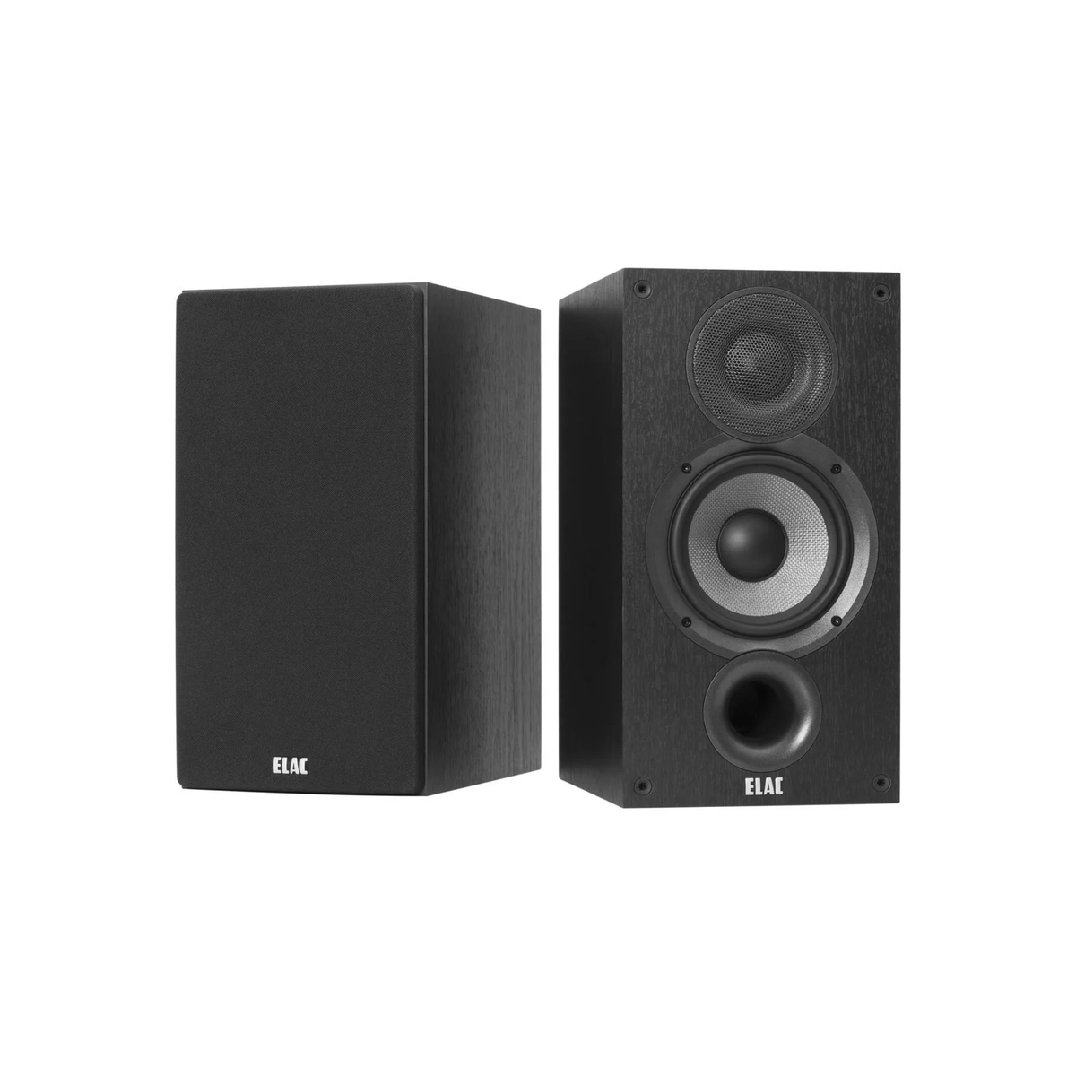 Elac Debut 2.0 B5.2 - Bookshelf Speakers (Black) (Pair)