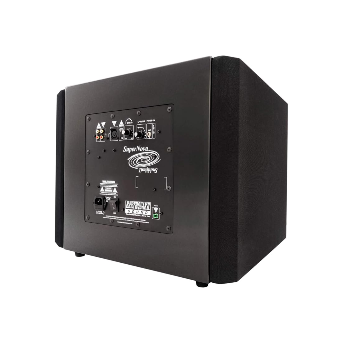 Earthquake LU-12 - 12 Inches Powered Subwoofer with Passive (1200 Watts)