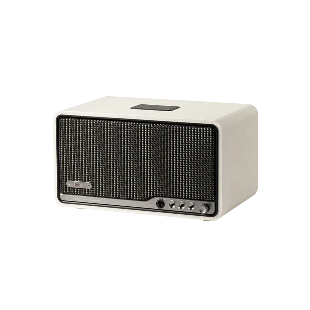 Edifier S300 Tabletop Bluetooth Wireless Speaker With USB, Airplay 2, Bluetooth (Ivory)