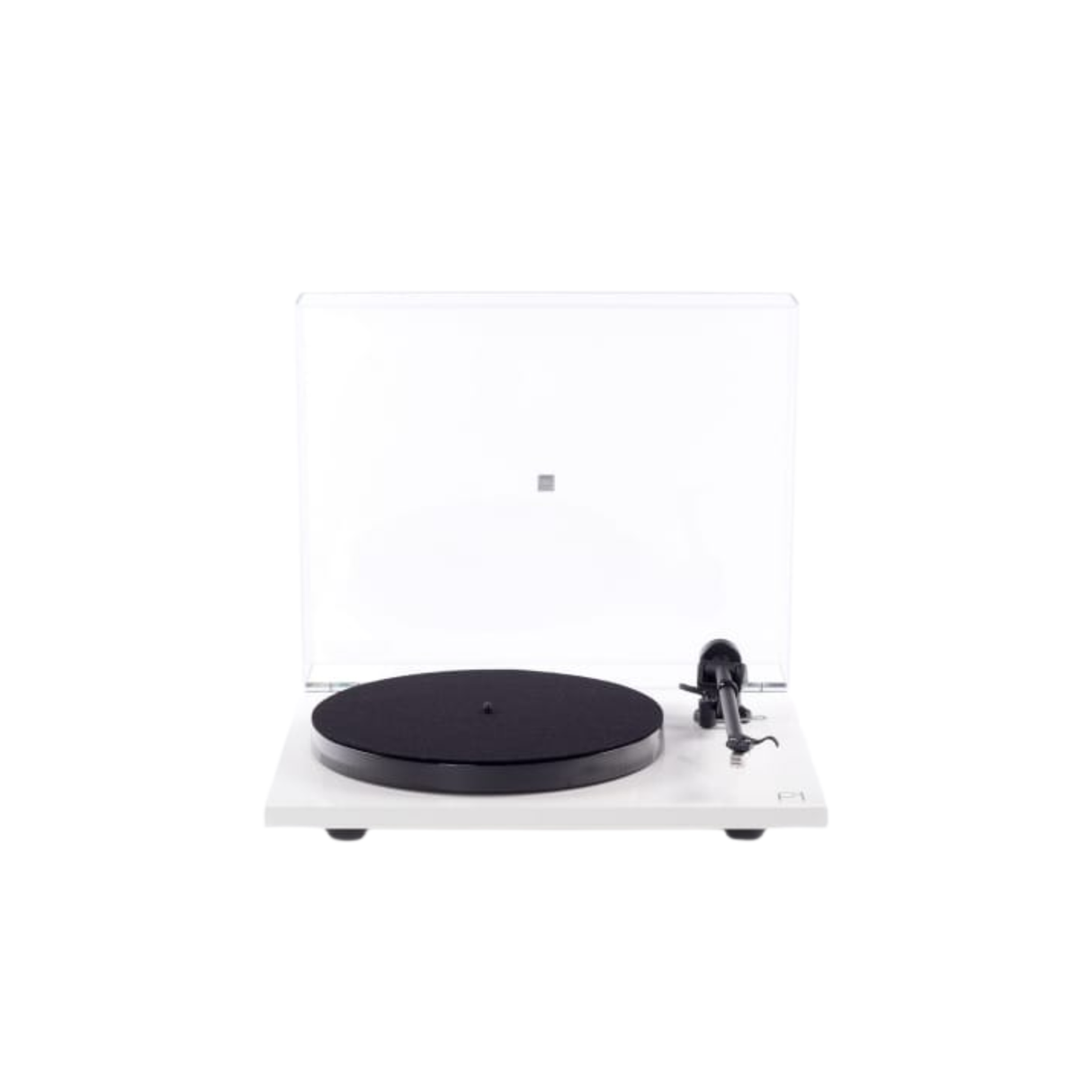 Rega Planar 1 Plus Eco Deck - Belt Drive Turntable with Built-In Phono Stage (White)