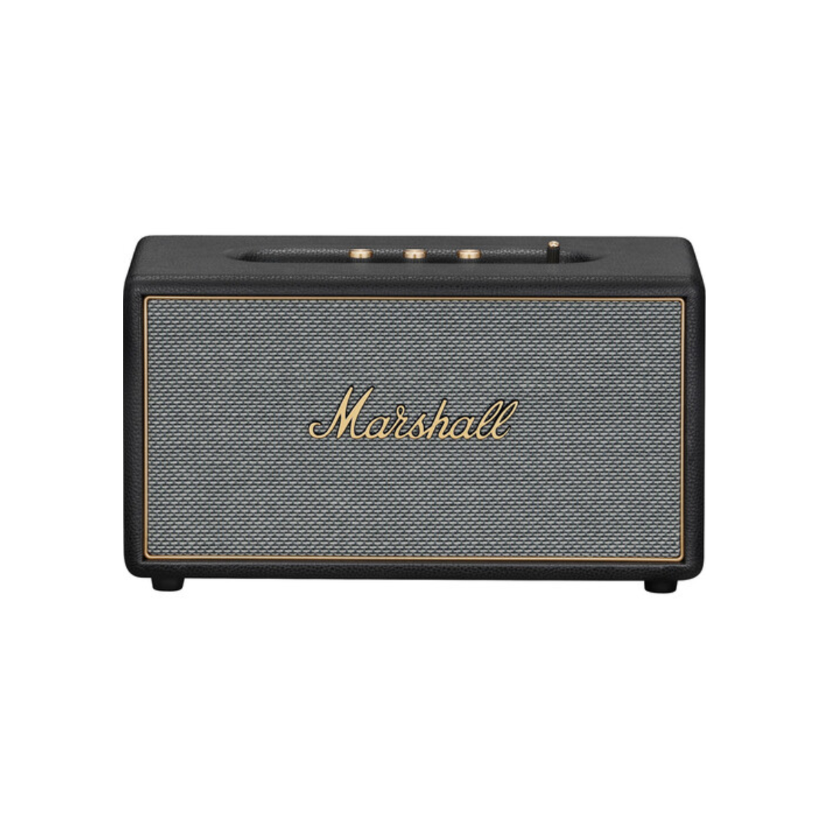 Marshall Stanmore IV Wired Connectivity Bluetooth Speaker with Auracast & RCA or 3.5mm Input (Black)