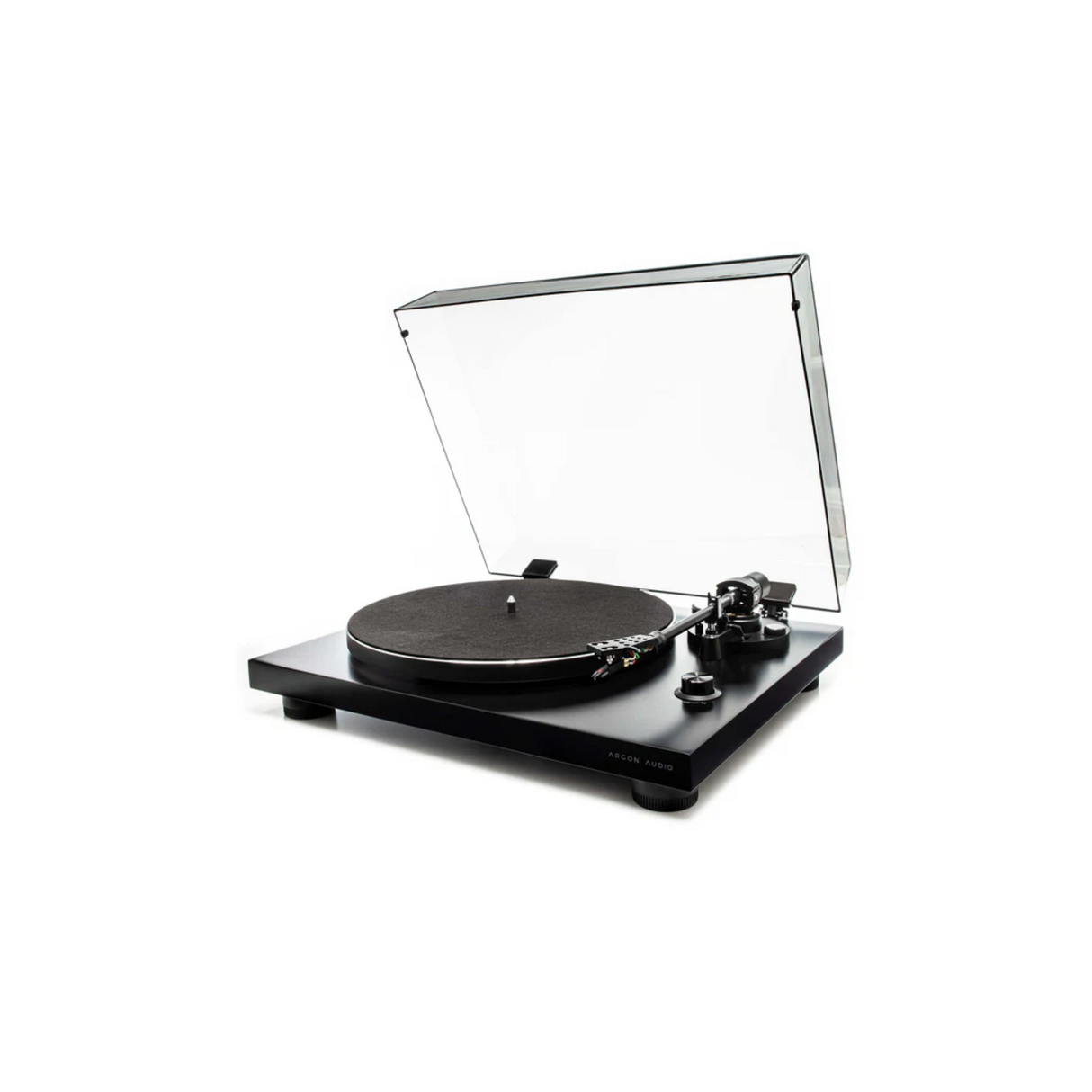 Argon Audio TT-3 - Manual Belt Drive Turntable (Black)