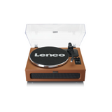 Lenco LS-430BN - Record Player with built-in speakers (Brown)