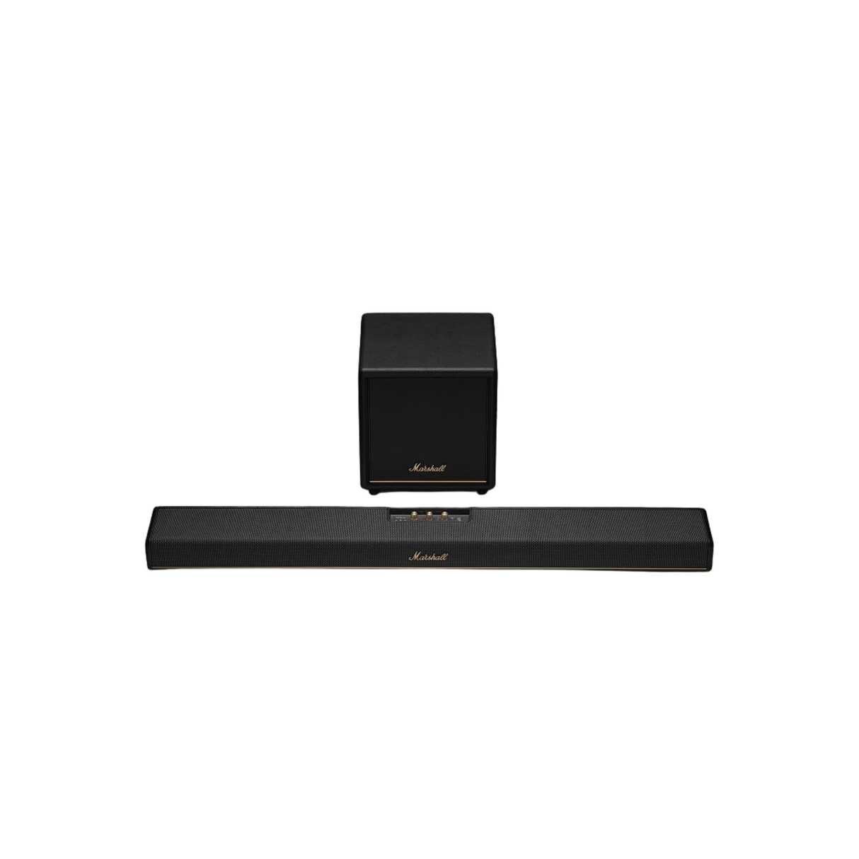 Marshall Heston 120 + Heston Sub 200 - Dolby Atmos Soundbar with Wireless Subwoofer Package