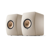 KEF LS50 Wireless 2 - Powered/Active Bookshelf Speaker (Pair) (Sand Shell)