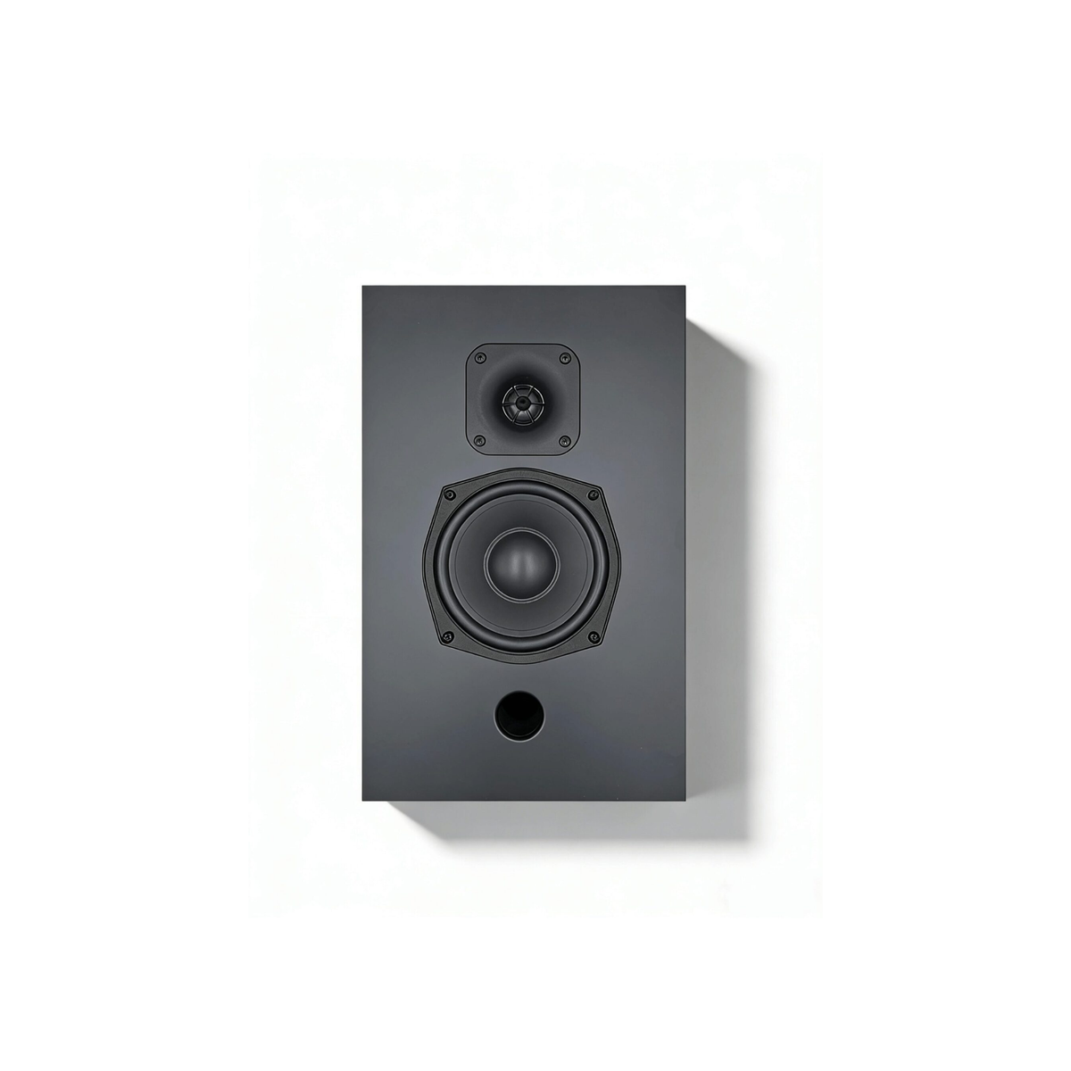 Pure Acoustics Slim 525 - 5.25 Inches Slim On-Wall Speaker (Each) (Black)