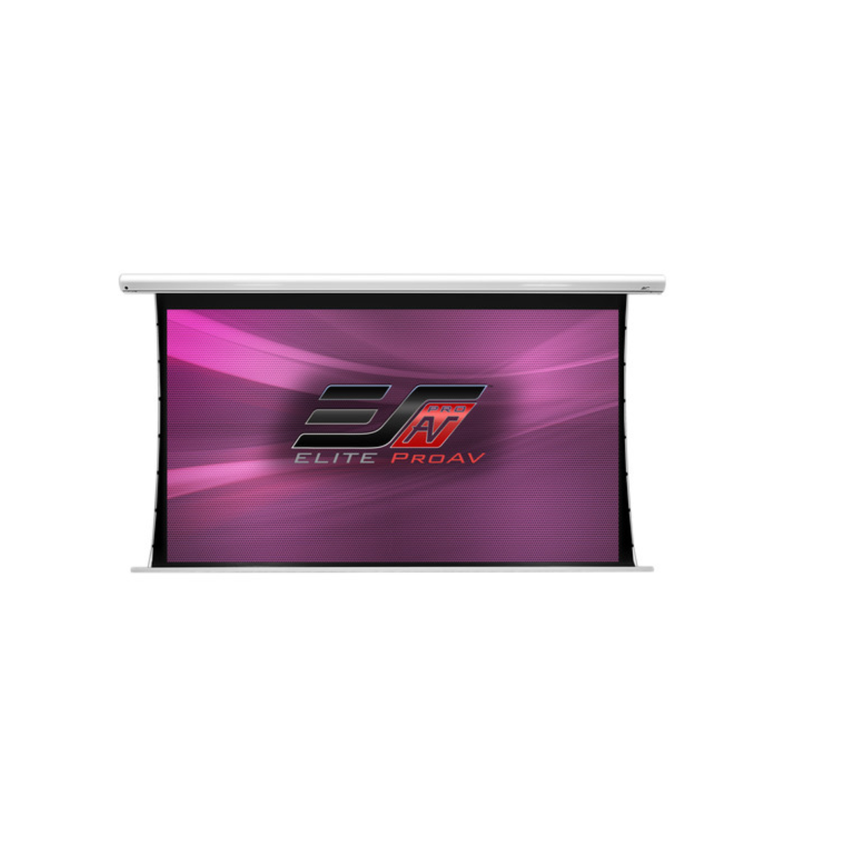 Elite Screens SKT84XHW-E12 Saker Premium - 84 Inches Tab Tension Max White 16:9 Motorised Projection Screen