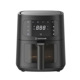 Nutricook Vision 4.5L – Air Fryer with 8 Cooking Programs, Ceramic Coating, See-Through Window with Light, Easy Clean Basket, PFOA & BPA Free