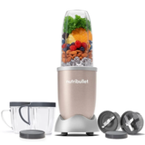 Nutribullet Pro Blender High-Speed Nutrient Extractor - 900W Black with 3 Unbreakable Jars & 2 Blade Set (Wet & Dry) (Gold)