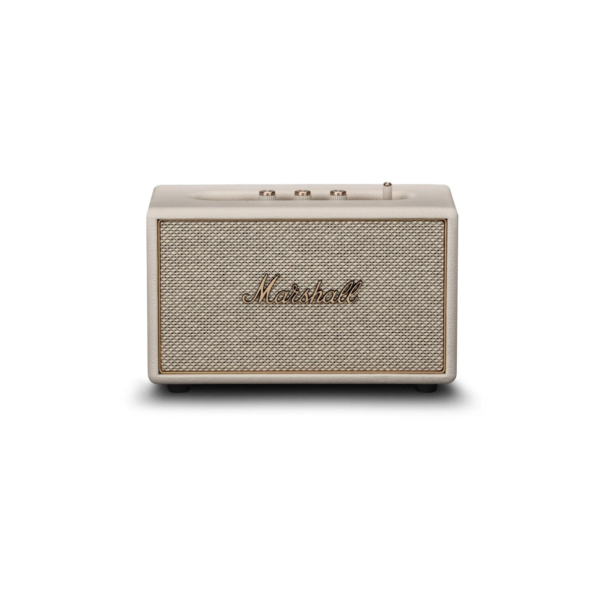 Marshall Acton IV Wired Connectivity Stereo Bluetooth Speakers with RCA or 3.5mm Input (Cream)