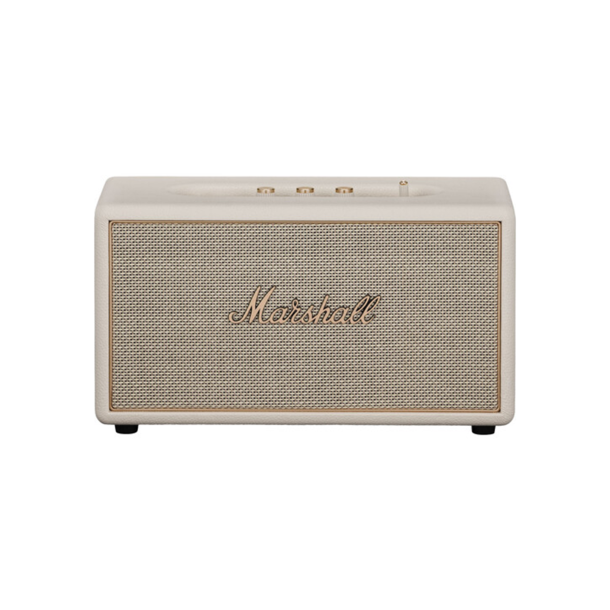 Marshall Stanmore IV Wired Connectivity Bluetooth Speaker with Auracast & RCA or 3.5mm Input (Cream)
