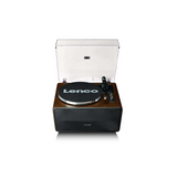 Lenco LS-470WA - Record Player with built-in speakers and Bluetooth (Walnut)