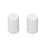 Sonos Era 100 SL - Wireless Speaker/Multiroom Speaker (White) (Pair) (Bundle Pack)