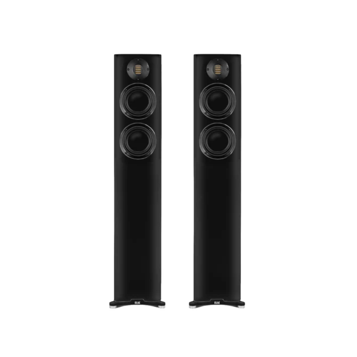 Elac Carina FS 247.4 - 2.5 Way Floorstanding Speaker (Pair) (Black)