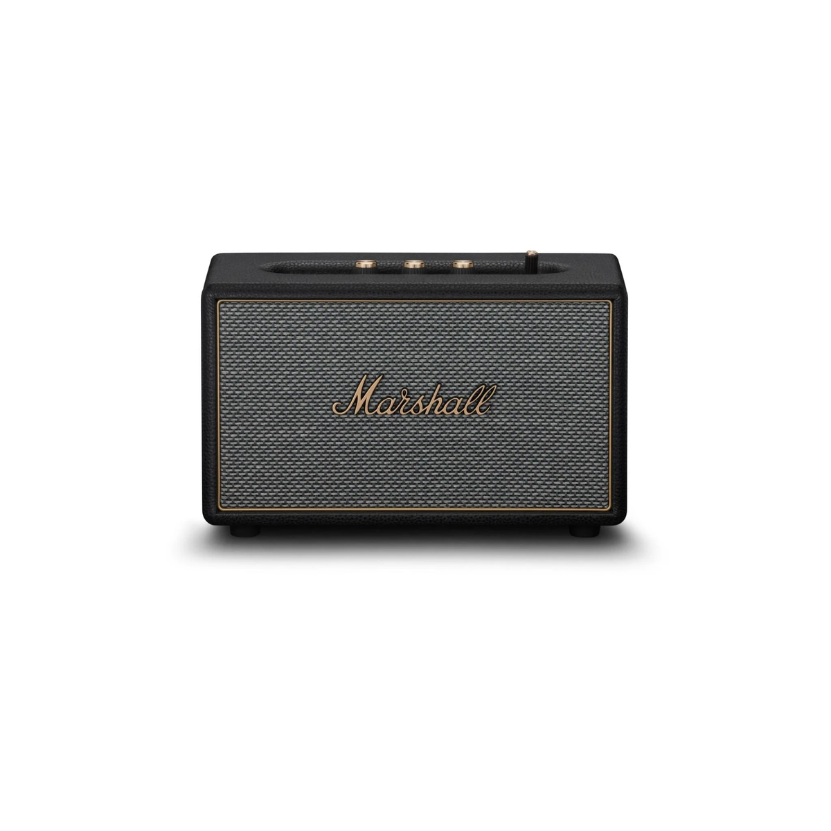 Marshall Acton IV Wired Connectivity Stereo Bluetooth Speakers with RCA or 3.5mm Input (Black)