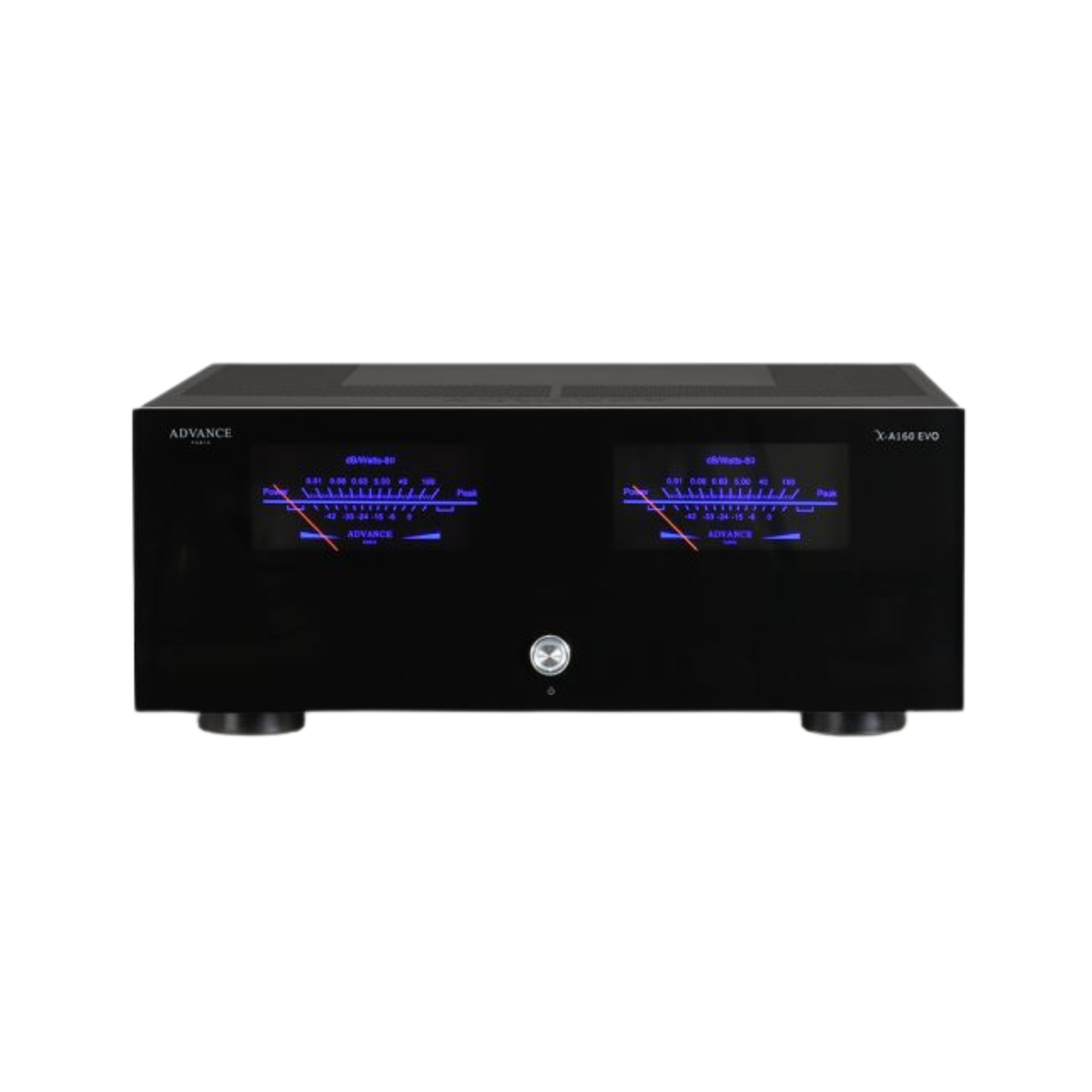 Advance Paris X-A160 EVO - 160W Stereo Power Amplifier with XLR & VU Meters