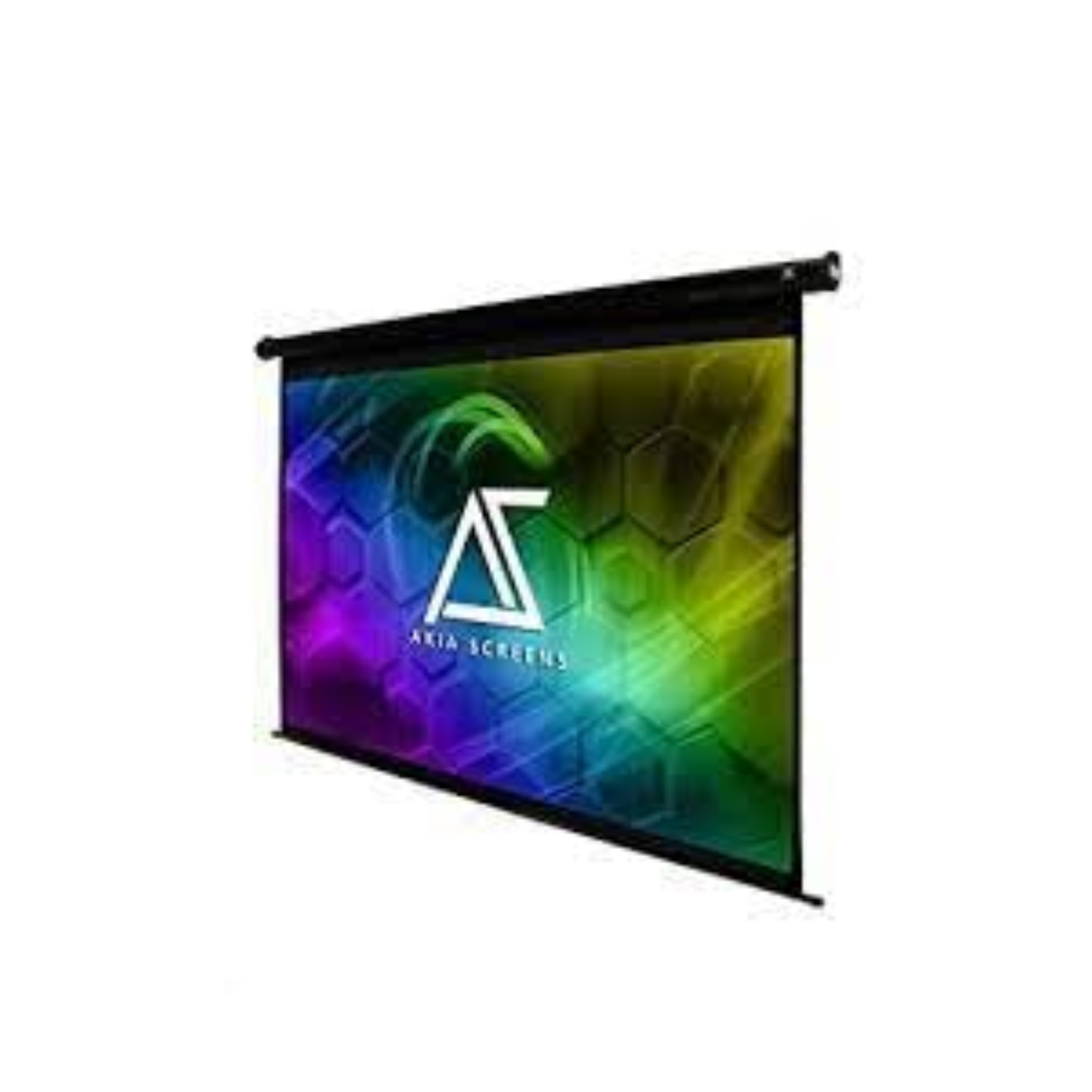 Akia Screens AK-Motorised 120XH - 120 Inches Electric Motorised Projection Screen (16:9) (8K / 4K Ultra HD 3D Ready HDR Compatible)