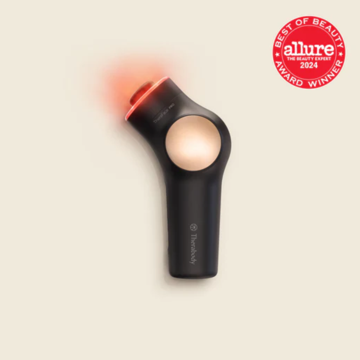 Therabody TheraFace PRO Microcurrent Facial Device - 8-in-1 Compact Face Massager, Facial Kit & Face Sculpting Tool with LED Light Therapy for Skin Tightening, Anti Wrinkle, Anti Aging (Black)
