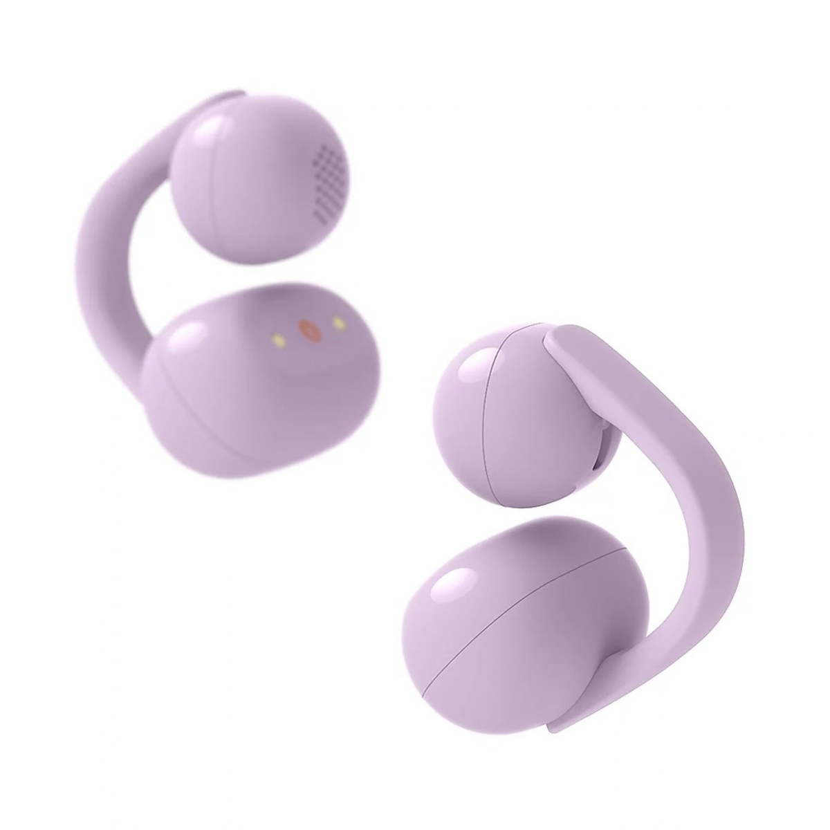 Sony WF-LC900 - LinkBuds Clip Open Ear Truly Wireless Earbuds Water Resistant, Up to 37 Hrs of Playback (Lavender)