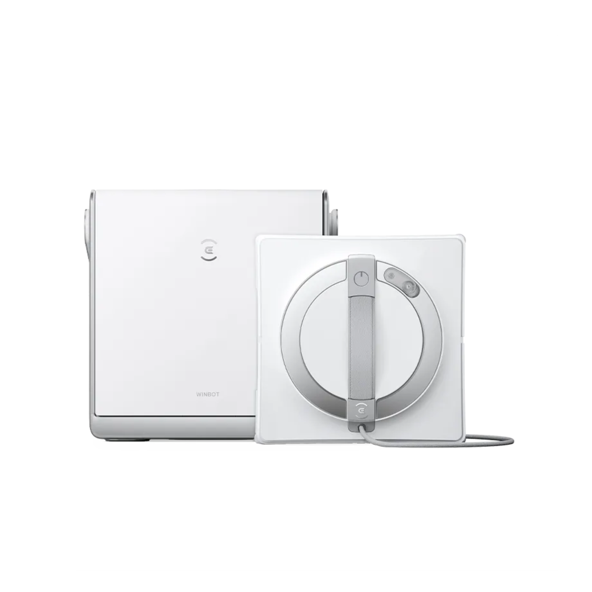 Ecovacs Winbot W2 Pro Omni - Portable Window Cleaning Robot,Intelligent Cleaning with Three-Nozzle Wide-Angle Spray Technology,Win SLAM 4.0 Path Planning,Deep Edge Cleaning,5500Pa Suction Power