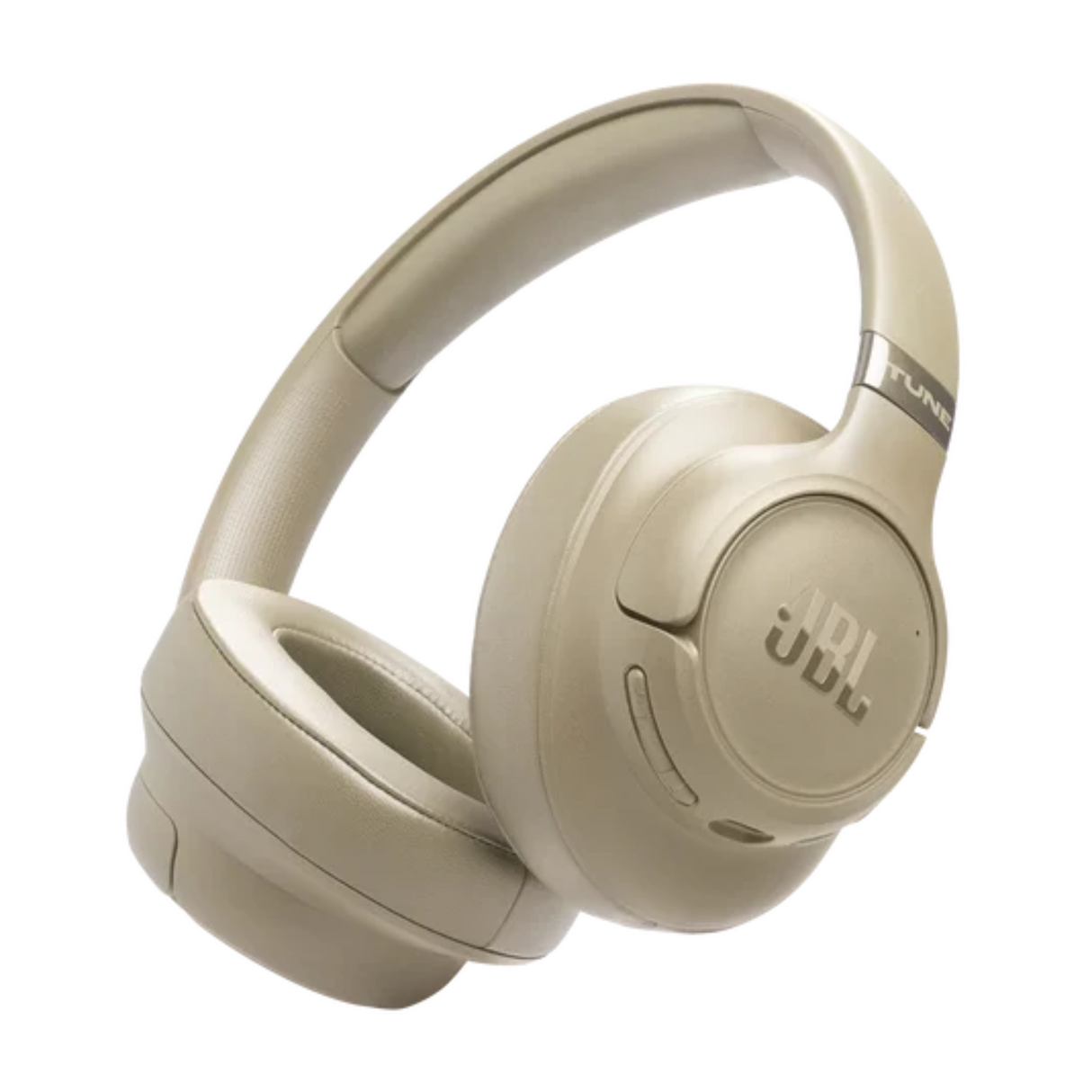 JBL Tune 780NC Wireless on-ear Noise Cancelling headphones with powerful Hi-Res JBL Pure Bass Sound & Spatial Audio (Beige)