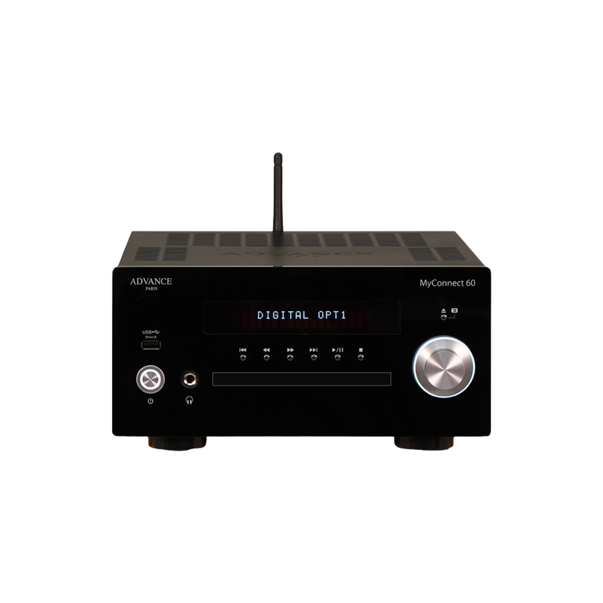 Advance Paris MyConnect 60 –  All-in-One Network CD Receiver & Integrated Stereo Amplifier with Wi-Fi, Bluetooth & DAB