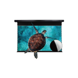 Vividstorm PRO Slimline Tab Tension Ultra short Throw Ambient Light Rejecting Drop Down Motorised Projection Screen 100 Inches