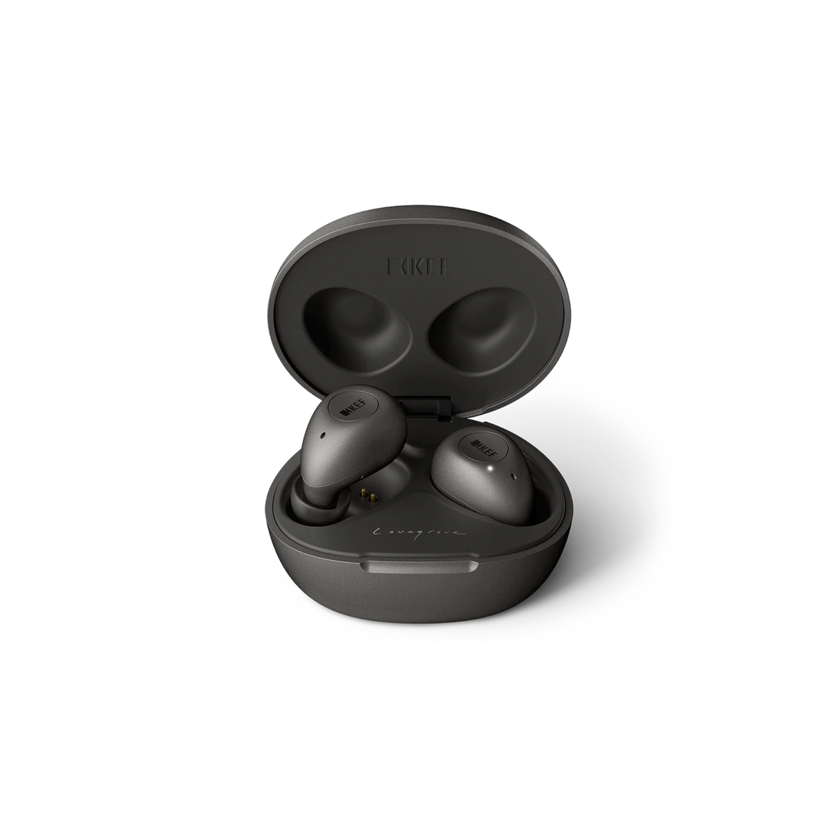 KEF Mu3 Noise Cancelling True Wireless Earphones (Charcoal Grey)