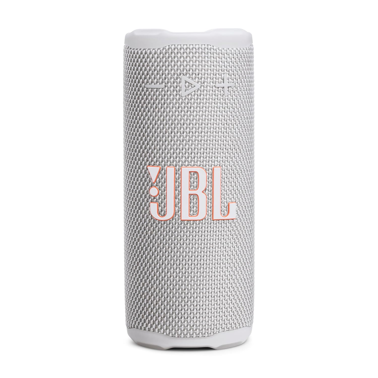 JBL Grip - Compact Bluetooth Speaker (Up to 14 Hours of Playtime, Water, Dust and Drop-Proof Multi-Speaker Connection) (White)