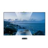Fscreen Aura - Fresnel Grey ALR Ultra Short Throw Projection Screen Fixed Frame Screen 100 Inches