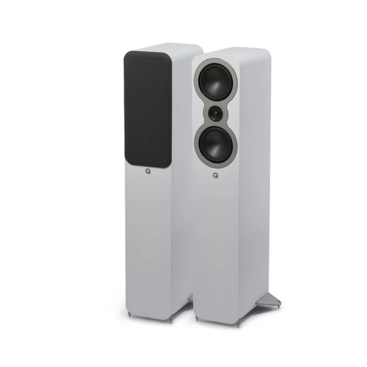 Q Acoustics 3040C - 2-Way Floorstanding Speakers (Pair) (White)