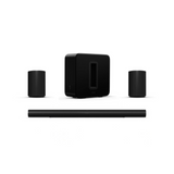 Sonos Arc Ultra With Sonos Era 100 & Sonos Sub Gen 4 - Premium Immersive 5.1 Soundbar Bundle Pack (Black)