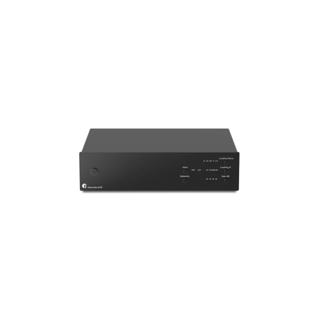 Pro-Ject Phono Box S3B - Balanced Phono Preamplifier (Black)