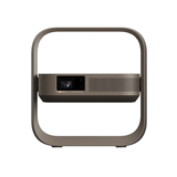 Xgimi Elfin Flip 4K - Portable Projector with WiFi and Bluetooth, Google TV RGB Triple Laser, 1600 ISO Lumens