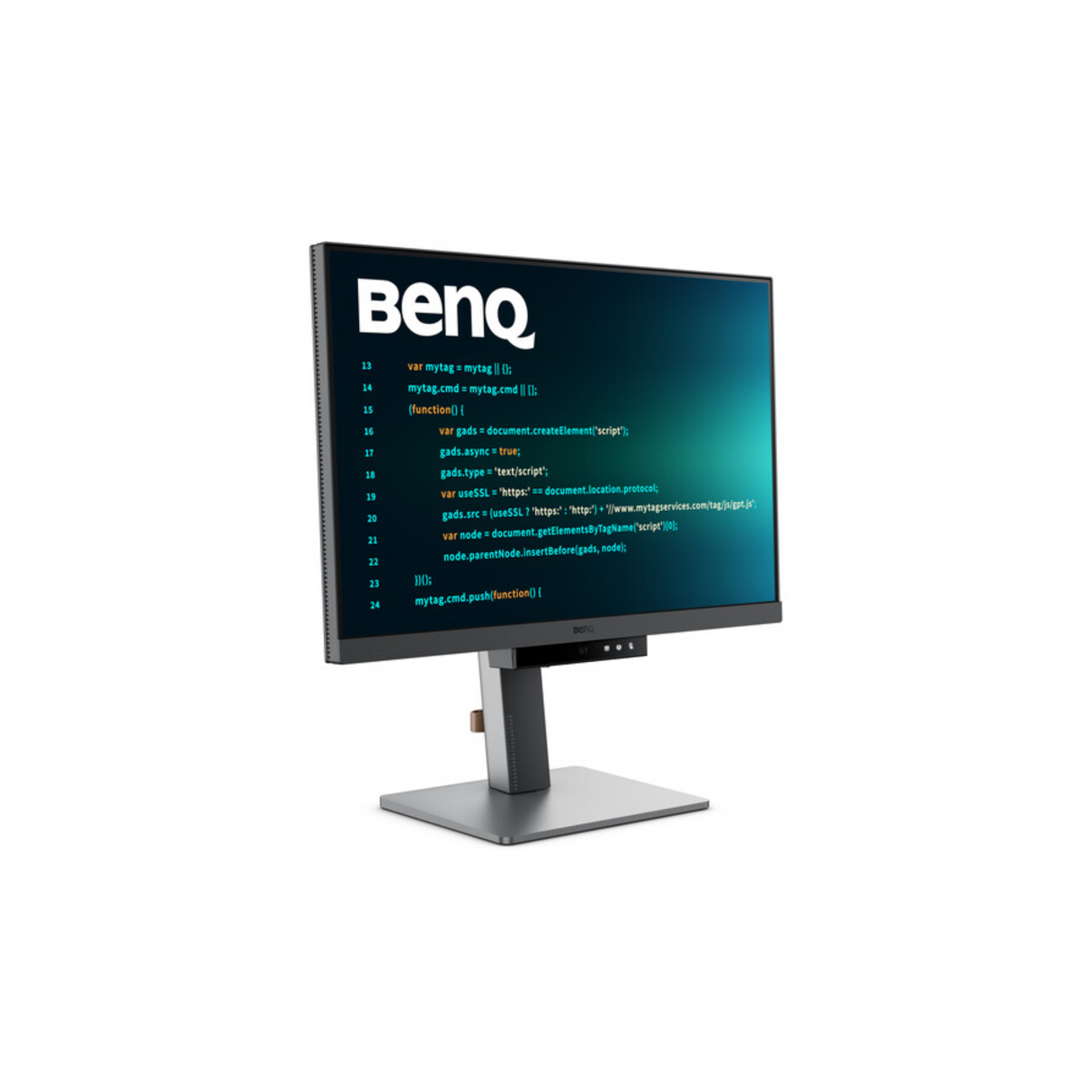 BenQ RD240Q - 24 Inches 16:10 WQXGA USB-C Ergonomic Programming Monitor , Advanced Coding Modes , Coding Hotkey, 16:10 Special Ratio