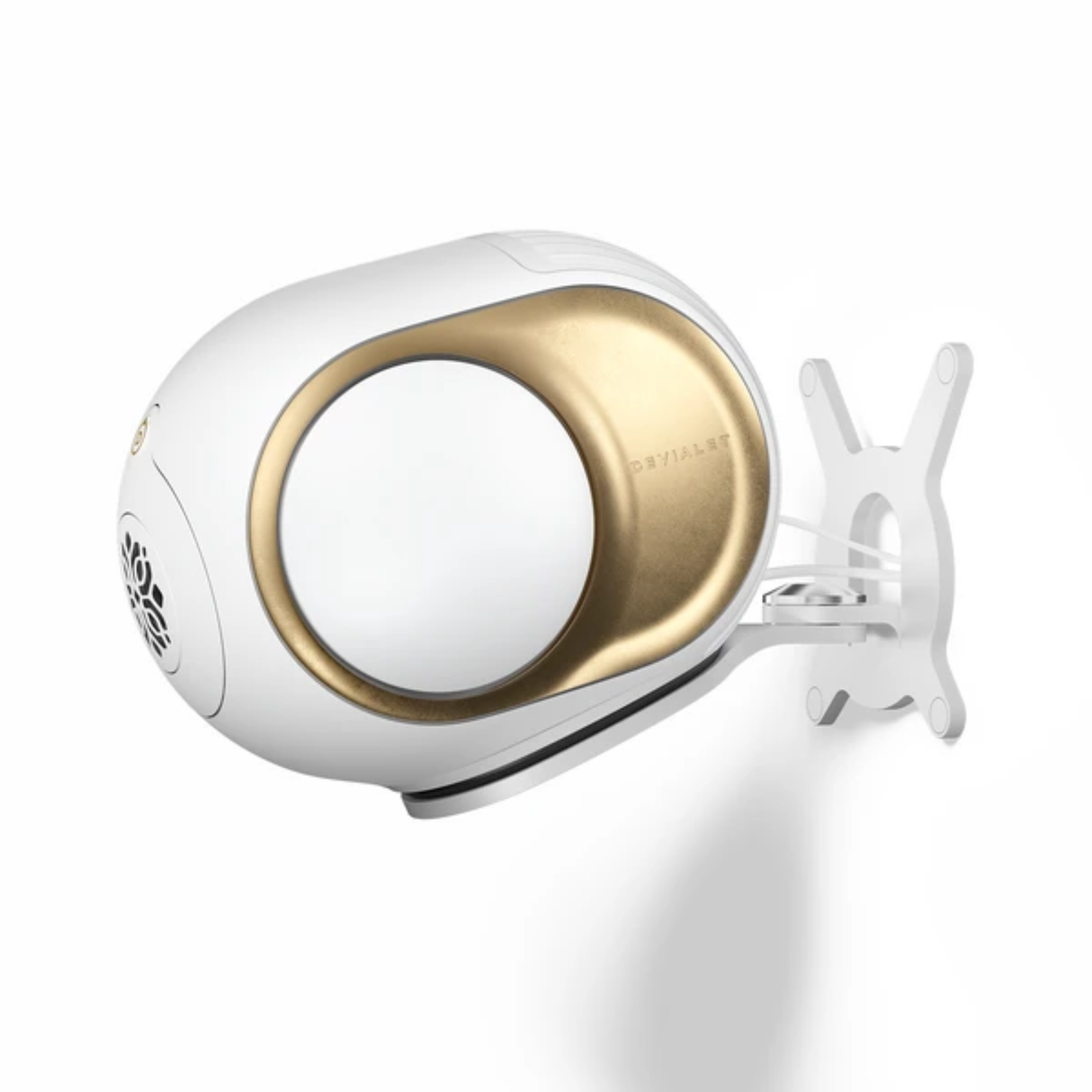 Devialet Gecko Phantom Ultimate 98dB - Sleek wall mount for Phantom Ultimate 98dB (Iconic White)