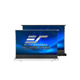 Elite Screens FTE101UH2-CLR Kestrel Tab-Tension CLR Series - 101 Inches 4K UHD Grey Ceiling Light Rejecting Ultra Short Throw Floor-Rising Projection Screen