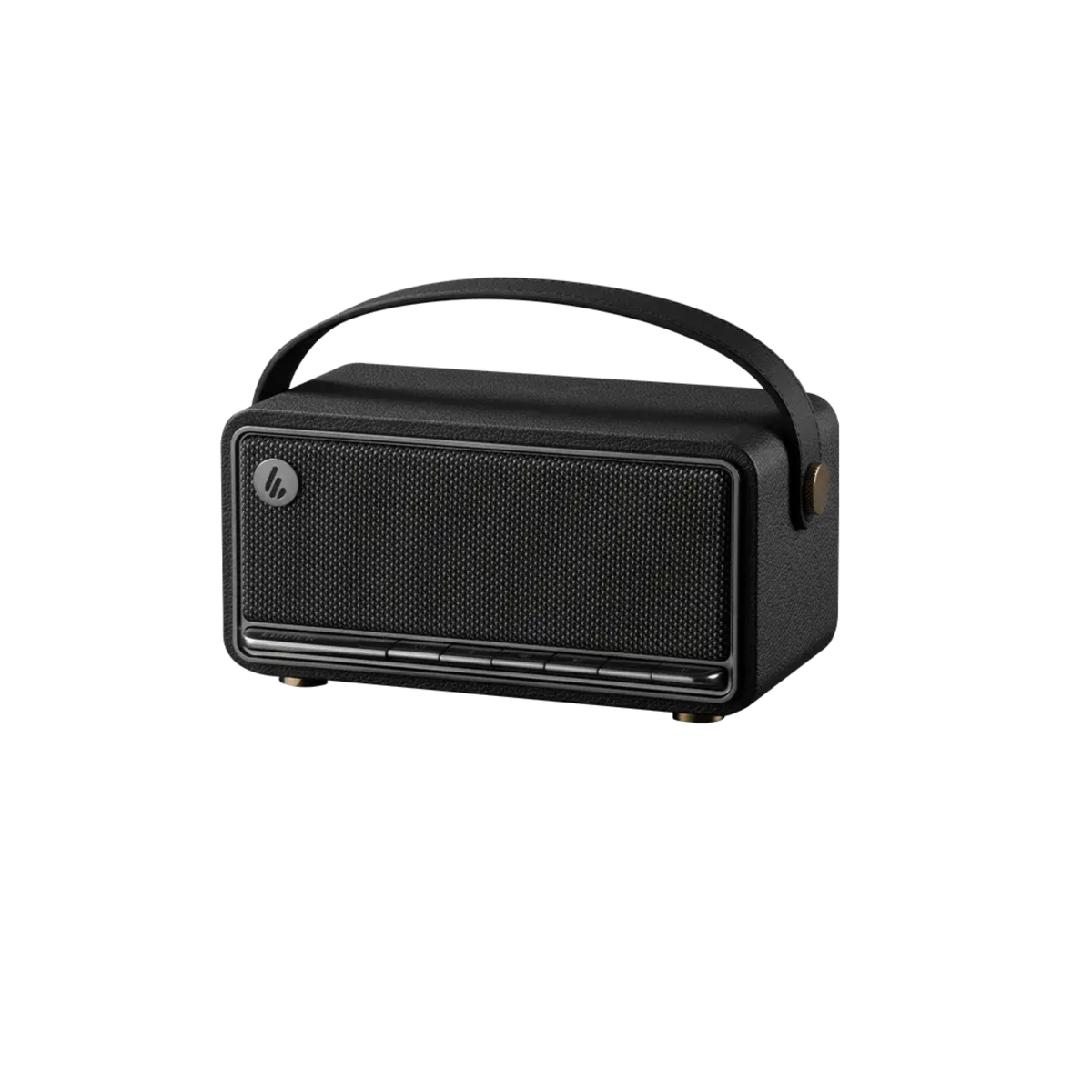 Edifier MP330 Portable Mini Bluetooth Speaker With Built In Battery (Upto 19 Hours) (Retro Black)
