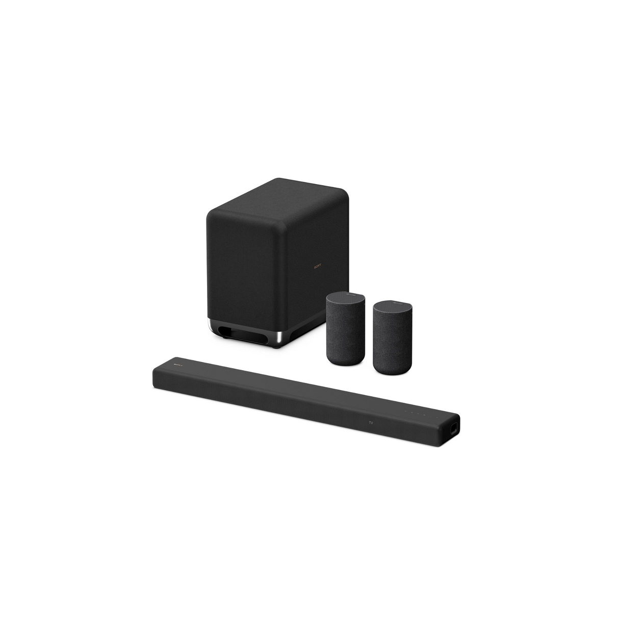 Sony HT-A3000 5.1.2ch 360 Spatial Sound Mapping SoundbarHome theatre system with Dolby Atmos and wireless Subwoofer SA-SW5 & Rear Speaker SA-RS5S (HT-A3000+SA-SW5+SA-RS5S)