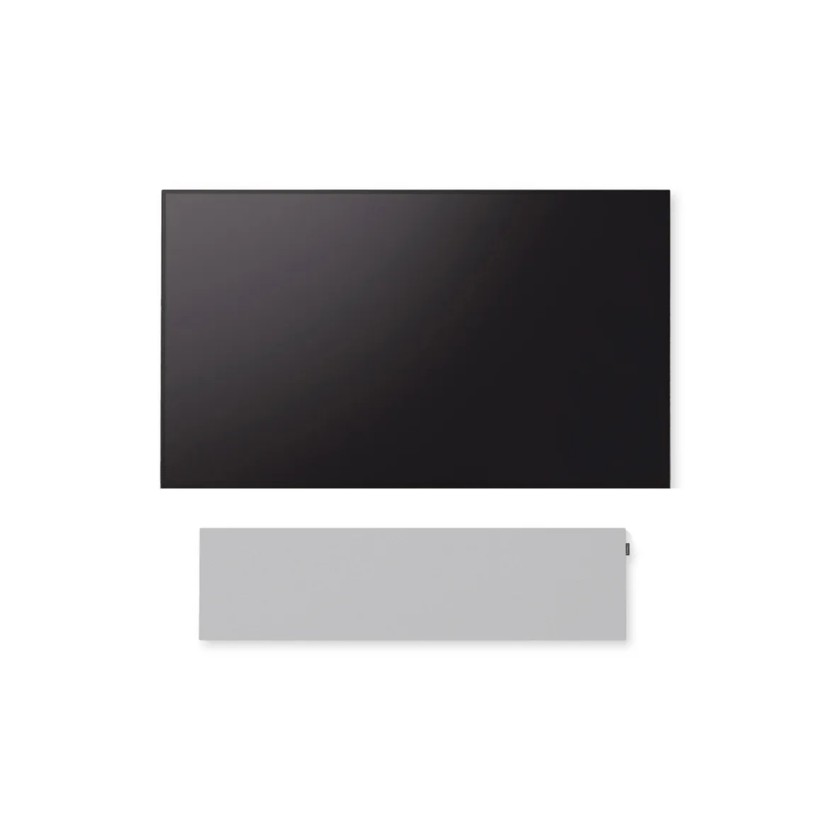 Canvas Solo Soundbar (Fabric Finish, Light Grey)