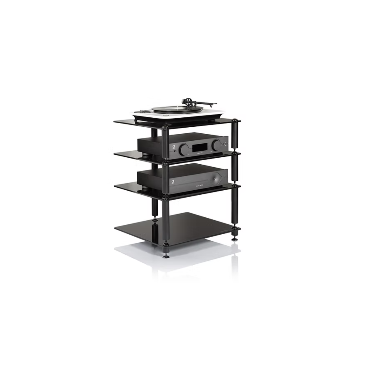 Norstone Bergen 2 Hifi AV Rack (Black)