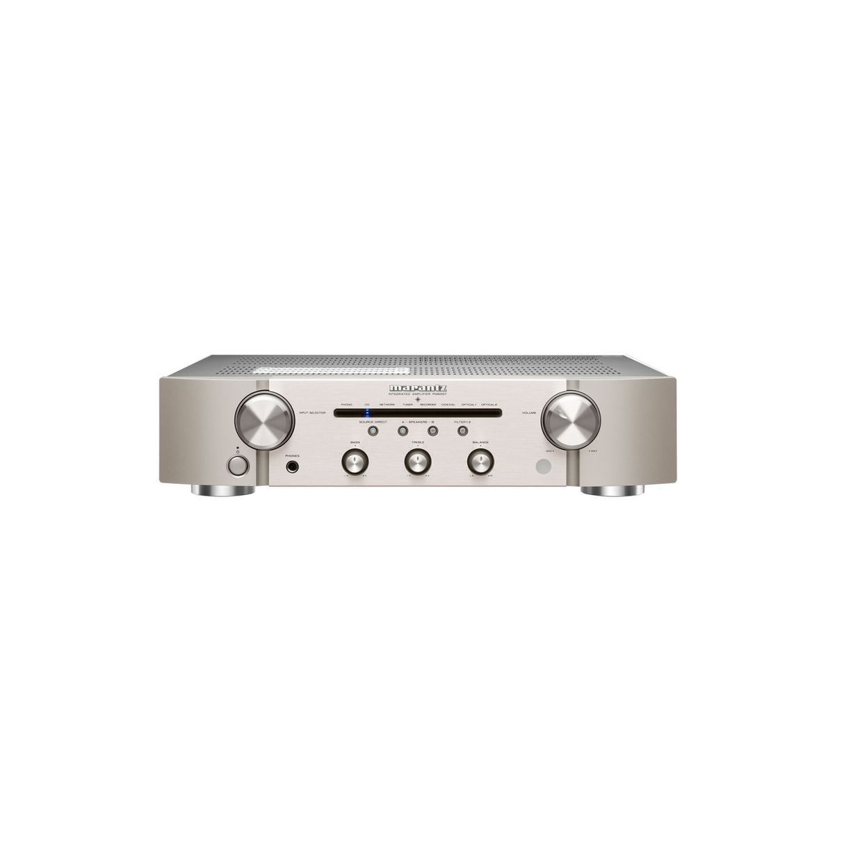 Marantz PM6007 Stereo Integrated Amplifier (Silver)