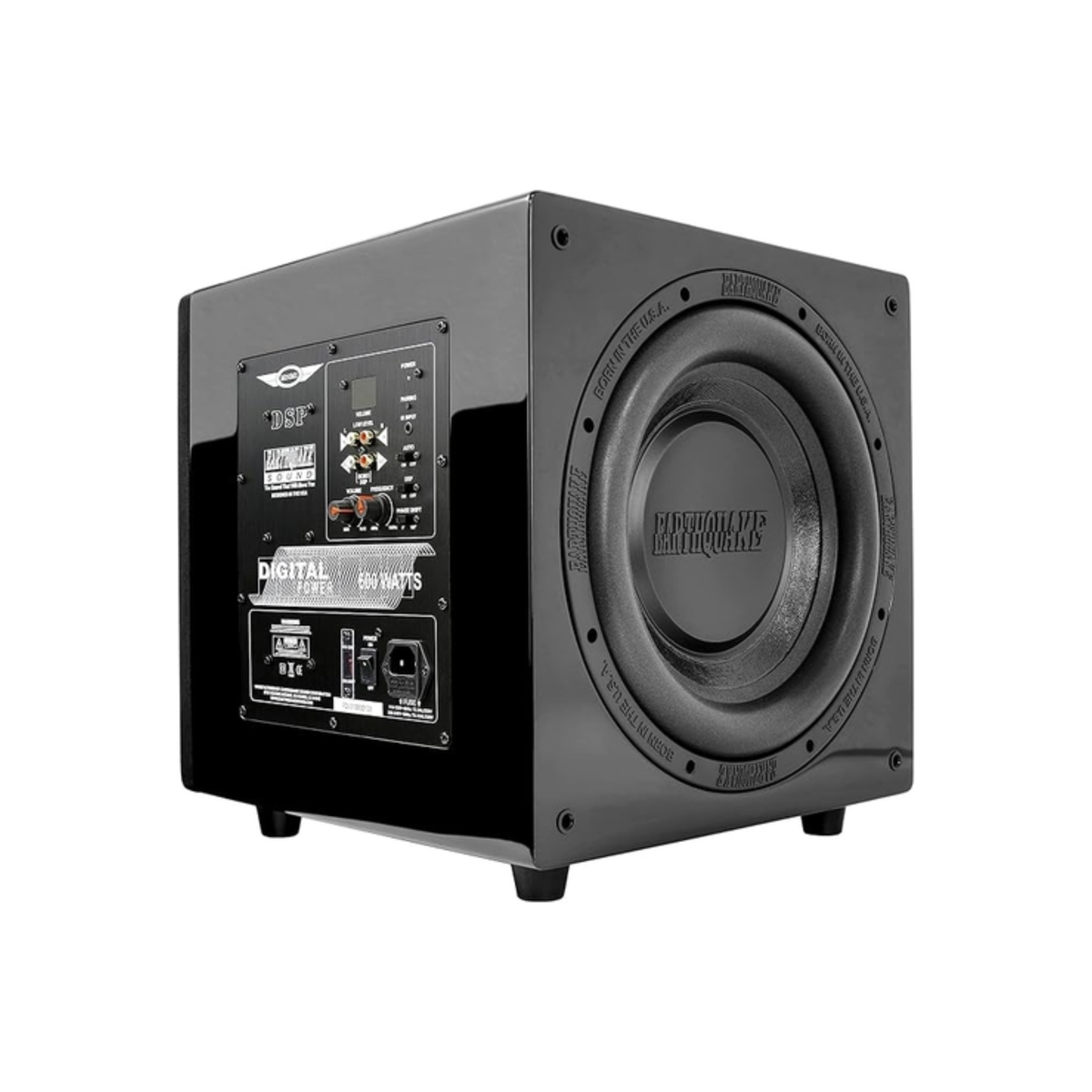 Earthquake MiniMe DSP P10 - 10 Inches Powered Subwoofer with App Control (600 Watts)