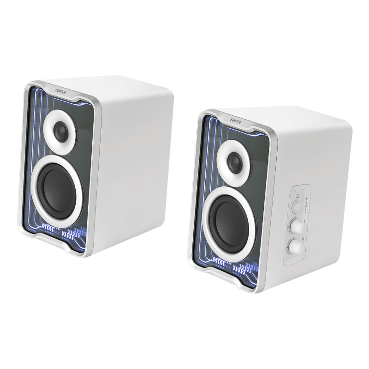 Edifier QR30 2.0 Powered Active Bookshelf Speaker with USB (White)
