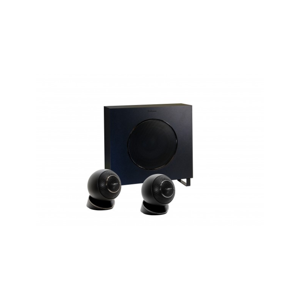 Cabasse Eole 4 - 2.1 On-Wall Speaker Package (Black)