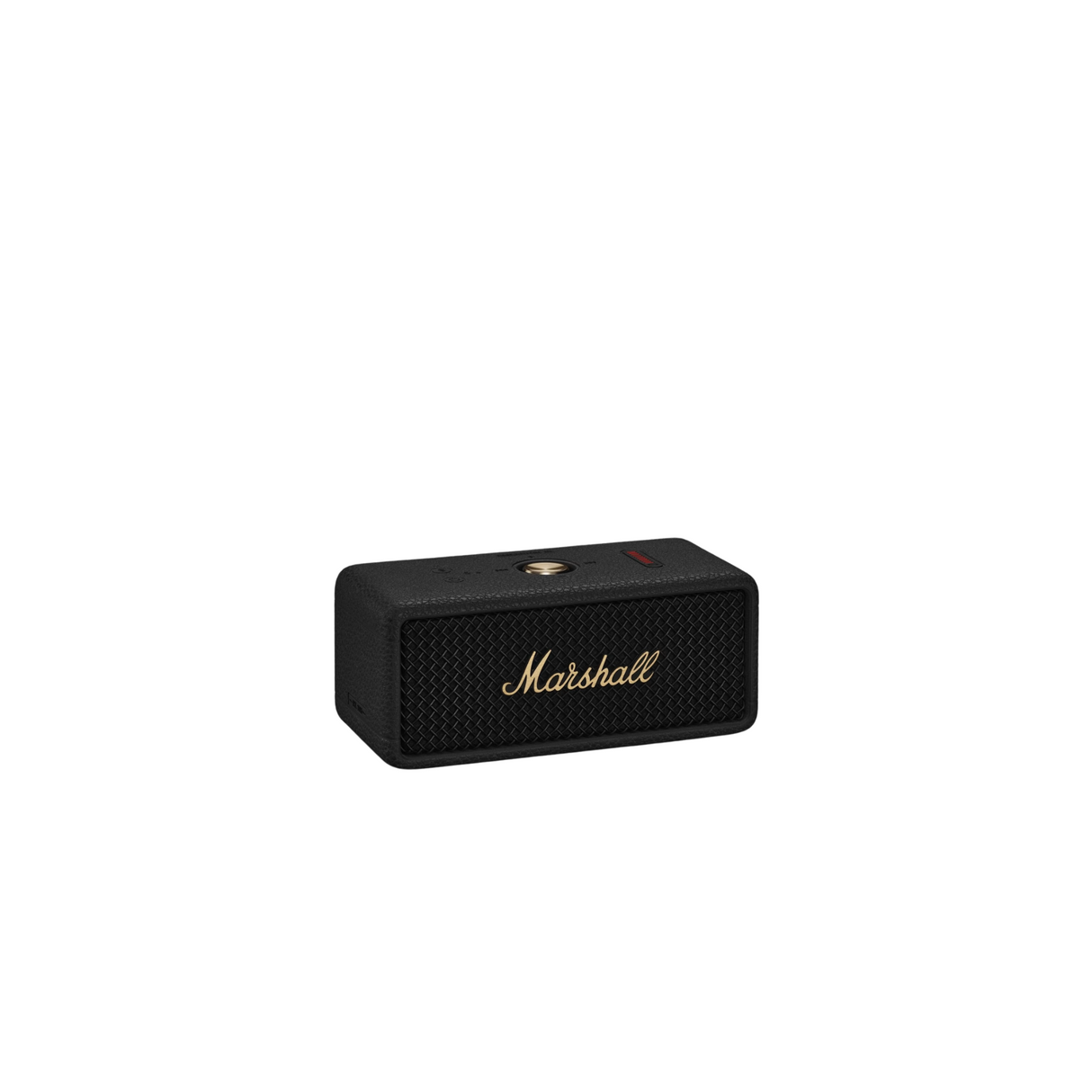 Marshall Emberton III Compact Portable Bluetooth Speaker with 32+ Hours of Playtime (Black & Brass)