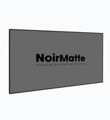 Klara NoirMatte Series NM-84G - 84 Inches 4K UHD Ultra Slim Grey ALR Long Throw Fixed Frame Projection Screen (16:9)