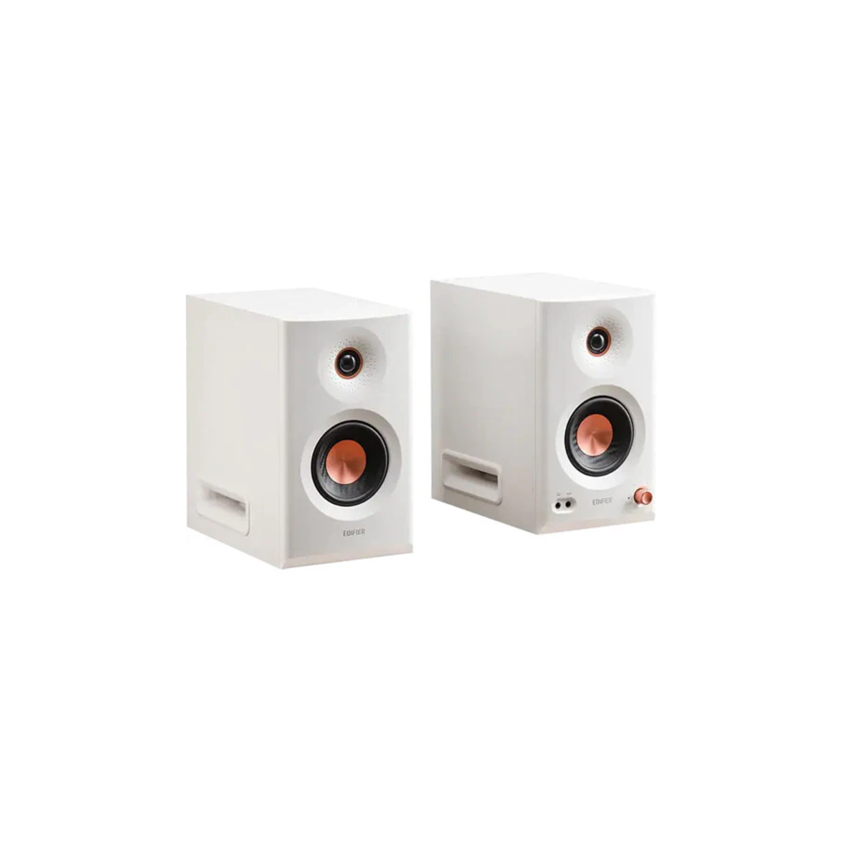 Edifier MR5 - Tri-Amped 110 Watts 5 Inches Wireless Powered Studio Monitor Bookshelf Speaker (White) (Pair)