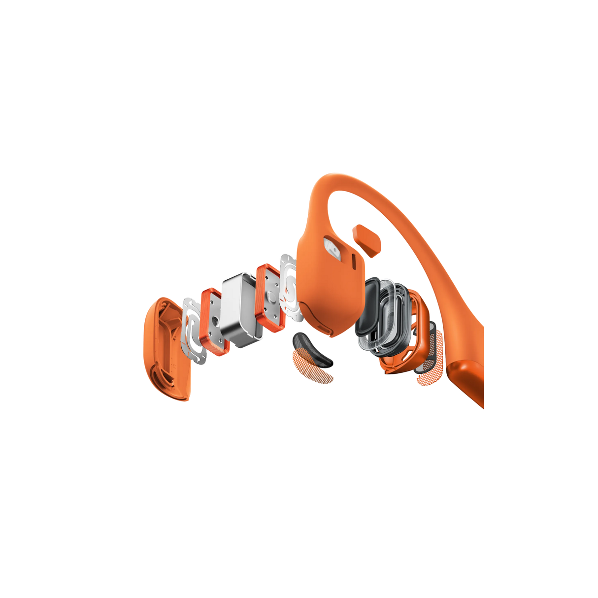 SHOKZ Openrun Pro 2 Mini Bone Conduction Sport Noise Cancelling Headphones (Orange)